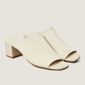 NEW Everlane The Glove Mule in ReKnit / Bone